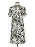 Everly Print Gray Casual Dress Size M - photo 2