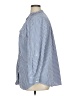 MICHAEL Michael Kors Stripes Blue Long Sleeve Button-Down Shirt Size 1X - photo 5