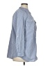 MICHAEL Michael Kors Stripes Blue Long Sleeve Button-Down Shirt Size 1X - photo 4