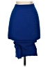 PrettyLittleThing Solid Blue Casual Skirt Size 0 - photo 2