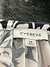 Evereve White Black 3/4 Sleeve Blouse Size XS - photo 7