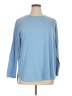 Lands' End Blue 3/4 Sleeve T-Shirt Size 1X - photo 1