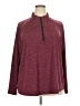 Real Essentials Burgundy Fleece Size 2X - photo 1