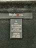 Style&Co Black Pullover Sweater Size L - photo 7