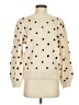 Cliche Polka Dots Ivory Pullover Sweater Size S - photo 1