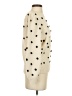 Cliche Polka Dots Ivory Pullover Sweater Size S - photo 4