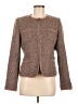 Chadwicks 100% Polyester Tweed Brown Blazer Size 8 - photo 1