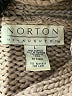 Norton McNaughton 100% Acrylic Solid Tan Turtleneck Sweater Size L - photo 7