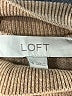 Ann Taylor LOFT Checkered-gingham Tan Turtleneck Sweater Size S - photo 7