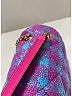 Versace Tweed Purple Pink Shoulder Bag One size - photo 7