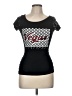 Unbranded Black Short Sleeve Top Size M - photo 1