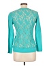Sofra Teal Long Sleeve Blouse Size L - photo 2