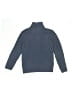 MNG Kids 100% Cotton Solid Blue Turtleneck Sweater Size 9 - 10 - photo 2