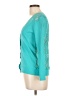 Sofra Teal Long Sleeve Blouse Size L - photo 5