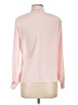 Worthington 100% Polyester Pink Long Sleeve Blouse Size 10 - photo 2