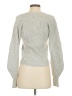 Intermix Metallic Silver Cardigan Size S - photo 2