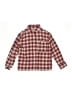 Zara Plaid Burgundy Long Sleeve Button-Down Shirt Size 7 - 8 - photo 1