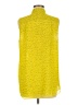 CAbi 100% Polyester Yellow Sleeveless Blouse Size M - photo 2