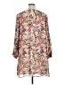 Boutique + 100% Polyester Paisley Tan Casual Dress Size 1X - photo 2