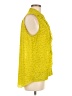 CAbi 100% Polyester Yellow Sleeveless Blouse Size M - photo 4