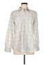 Talbots Gray Long Sleeve Button-Down Shirt Size M - photo 1