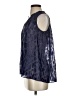 Simply Vera Vera Wang 100% Polyester Blue Sleeveless Blouse Size S - photo 5