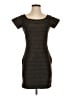Guess Tweed Brown Casual Dress Size 4 - photo 1