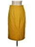 PREMISE Solid Yellow Casual Skirt Size 10 - photo 2