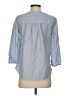 Talbots 100% Cotton Blue 3/4 Sleeve Blouse Size XS - photo 2