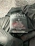 Velvet 100% Polyester Black Short Sleeve Blouse Size S - photo 7