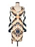 Shein Graphic Blue Cocktail Dress Size 6 - photo 1