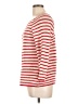 Lauren Moffatt 100% Cotton Stripes Red Pullover Sweater Size L - photo 5