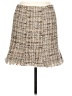 Avenue Montaigne 100% Polyester Tweed Tan Casual Skirt Size Lg (3) - photo 1