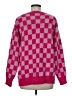 Unbranded 100% Polyester Checkered-gingham Pink Pullover Sweater Size M - photo 2