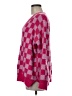 Unbranded 100% Polyester Checkered-gingham Pink Pullover Sweater Size M - photo 5