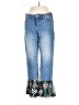 Pilcro and the Letterpress Paisley Blue Jeans Size 25 waist - photo 1