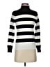 Love Scarlett Stripes Silver Turtleneck Sweater Size S - photo 1