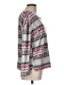Jaclyn Intimates Print Gray Pullover Sweater Size L - photo 4