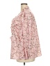 Unbranded 100% Polyester Floral Pink Long Sleeve Blouse Size 2X - photo 5
