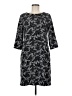 Ellen Tracy Paisley Gray Casual Dress Size 6 - photo 1