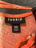 Torrid 100% Rayon Orange Sleeveless Top Size Med Plus (00) - photo 7