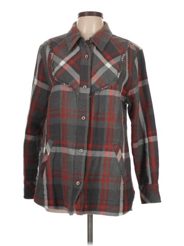 CAbi Long Sleeve Button-Down Shirt (view 1)