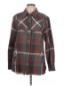 CAbi Plaid Gray Long Sleeve Button-Down Shirt Size L - photo 1
