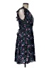 Rebecca Taylor 100% Polyester Floral Black Cocktail Dress Size 8 - photo 4