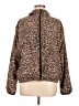 The Upside Animal Print Brown Cardigan Size 8 - photo 1