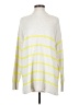 Crown & Ivy Stripes Yellow Pullover Sweater Size S - photo 1