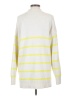 Crown & Ivy Stripes Yellow Pullover Sweater Size S - photo 2