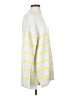 Crown & Ivy Stripes Yellow Pullover Sweater Size S - photo 4