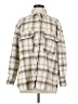 Unbranded 100% Polyester Ivory Coat Size M - photo 1