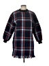 JOA Plaid Blue Casual Dress Size M - photo 1
